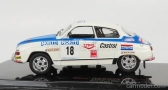Ixo-models Saab 96 V4 N 18 Rally 1000 Lakes 1976 J.vilkas - J.soini 1:43 Bílá Modrá