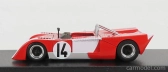 Trofeu Chevron B21 N 14 Víťaz 6h Nova Lisboa 1972 C.santos - R.heavens 1:43 Červená biela