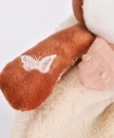 Doudou Dárková sada Plyšová liška Mina s chrastítkem 18 cm