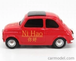 Brumm Fiat 500 Brums Cina Ni Hao 2018 1:43 Červená