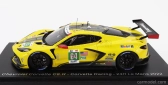Spark-model Chevrolet Corvette C8.r 5.5l V8 Team Corvette Racing N 64 24h Le Mans 2022 T.milner - N.tandy - A.sims 1:43 Yellow