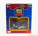 Bburago Alfa Romeo Giulia Carabinieri 2015 + Scale 1/18 R1100rt Carabinieri 2001 1:43 Blue