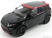 Kyosho Land rover Range Evoque 4-door Hse Dynamic Lux 2014 1:18 Santorini Černá S Červenou