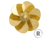 Raboesch lodná skrutka tr. 163 60 mm M4 6-listová pravá
