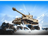 Italeri Ľahko zostaviteľný svet tankov - Tiger (1:72)