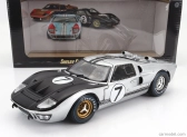 Shelby-collectibles Ford usa Gt40 Mkii 7.0l V8 Team Alan Mann Racing Ltd. N 7 24h Le Mans 1966 G.hill - B.muir 1:18 Silver Black