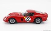 Kyosho Ferrari 250 Gto 3.0l V12 Team Equipe Nationale Belge N 22 1:18, červená