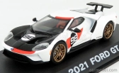 Greenlight Ford usa Gt N 98 2021 - Tribute 24h Daytona K.miles L.ruby 1966 1:43 White Carbon Red