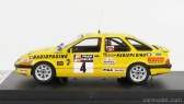 Trofeu Ford england Sierra Xr4 N 4 Rally Welsh 1987 M.lovell - R.freeman 1:43 Žltá