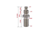 Skrutka 1/4" až 3/8"
