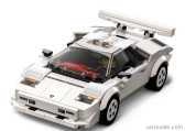 Lego Lamborghini Lego Speed Champion - Countach 5000 1988 - 262 Pezzi - 262 dielikov biela