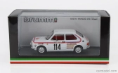 Brumm Fiat 127 1-series (night Version) N 114 Rally Montecarlo 1973 Bernard Dongues - Christian Soulie 1:43 Bílá