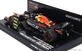 Minichamps Red bull F1 Rb18 Team Oracle Red Bull Racing N 1 World Champion Winner Japan Gp With Pit Board 2022 Max Verstappen 1:43 Matná modrá žltá červená
