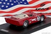 Spark-model Alfa romeo T33.2 Team Autodelta Spa N 23 24h Daytona 1968 Mario Andretti - Lucien Bianchi 1:43 Červená Modrá