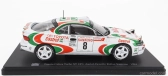Edicola Toyota Celica Gt4 Turbo 4wd (st185) N 8 Winner Rally Sanremo 1994 Didier Auriol - Bernard Occelli 1:24 Biela Červená Zelená