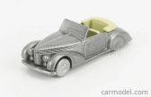 Officina-942 Fiat 1500 Cabriolet Carrozzeria Viotti 1940 1:76 Grigio Met