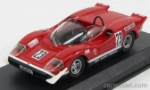 Najlepší model Fiat Abarth 2000s Spider Team Radio Veronica N 23 Silverstone 1969 E.swart 1:43 Red