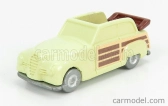 Officina-942 Fiat 1100 E Cabriolet Open Venilia Carrozzeria Savio 1949 1:76 Svetložlté drevo