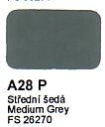 Agama Email A28 P Střední šedá FS 26270