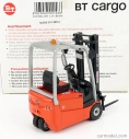 Ros-model Bt cargo B316 Carrello Elevatore Verticale - Vertical Order Picker 3 Wheels 1:23 Černá Oranžová