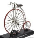 Edicola Bicicletta Seidel Nauman Bicycle 1885 1:15 Červená Stříbrná