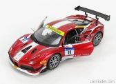 Bburago Ferrari 488 Challenge N 11 Racing 2017 1:24 Red Met