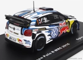 Edicola Volkswagen Polo R Wrc Team Volkswagen Motorsport Red Bull N 1 Winner Rally Wales Gb 2016 S.ogier - J.ingrassia 1:43 Modrá Biela Žltá