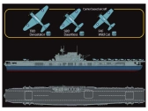 Academy USS Yorktown CV-5 Battle of Midway (1:700)