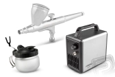 Štartovacia súprava pre pištoľ MAX-3 (0,3 mm tryska), kompresor Arism Mini a čistiaci box
