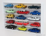 Vetrina display box Accessories Espositore Aperto - For Auto 1/43 1/64 - Cars Not Included - Lungh.lenght Cm 36.8 X Largh.width Cm 6.7 X Alt.height Cm 24.3 (altezza Utile Tra I Ripiani Cm 4.5 Inner Height Among Shelves) 1:43 Bílá