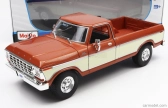 Maisto Ford usa F-150 Pick-up 1979 1:18 Hnědá Bílá