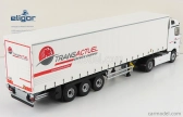 Eligor Mercedes benz Actros 5 1851 Truck Telonato Transactuel Transports 2018 1:43 Biela