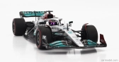 Minichamps Mercedes gp F1 W13e Mercedes-amg Petronas F1 N 63 1:18, stříbrná