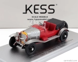 Kess-model Alfa romeo Rl Super Sport N 49 7th Mille Miglia 1927 Arturo Mercanti - Carlo Sozzi 1:43 Červená Strieborná Čierna