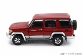Bm-creations Toyota Land Cruiser Lc76 2014 1:64 Červená Stříbrná