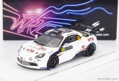 Spark-model Renault Alpine A110 Rgt Team Chazel Technologies Course N 59 2nd Rgt Rally Montecarlo 2024 Eric Royere - Alexis Grenier 1:43 White Black