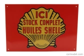 Edicola Accessories Metal Plate - Ici Stock Complet Huiles Shell 1:1 Různé