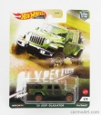 Mattel hot wheels Jeep Gladiator Pick-up Truck 2020 1:64 Tmavě Zelená