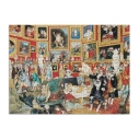 Galison Puzzle Tribuna Uffizi s kočkami 1500 dílků - poškozený obal