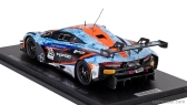 Spark-model Mclaren 720s Gt3 Evo Team Garage59 N 159 24h Spa 2023 M.kirchhofer - B.goethe - N.kjaergaard 1:43 Light Blue Orange