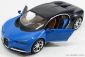 Maisto Bugatti Chiron Le Patron 2016 1:24 Atlantic Blue