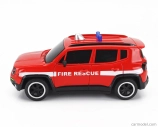 Mondomotors Jeep Renegade Fire Engine 2017 1:24 červená biela