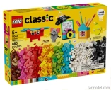 Lego príslušenstvo Lego Classic - Kreatívny Happy Box - 680 Pezzi - 680 ks Rôzne