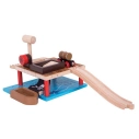 Bigjigs Rail Nakládání barelů - poškozený obal