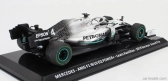 Edicola Mercedes gp F1  W10 Eq Power+ Team Amg Petronas Motorsport World Champion N 44 German Gp 2019 Lewis Hamilton - Damage Blister Box 1:24 Bílá Stříbrná Černá