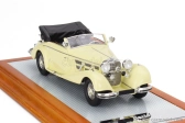 Ilario-model Mercedes benz 540k Sn154084 Sindelfingen Cabriolet A Open 1936 1:43 Žlutá
