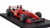 Gp-repliky Ferrari F1 F399 Team Scuderia Ferrari N 3 2nd Brazilian Gp (s figúrkou pilota) 1999 Michael Schumacher - Con Vetrina - s vitrínou 1:12 červená biela