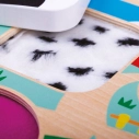 Tidlo Sensory puzzle farma - poškodený obal