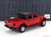 Tayumo Jeep Gladiator Pick-up Truck Rubicon 2020 1:32 Červená Černá