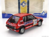 Solido Peugeot 205 1.6 Gti N 132 Rally Montecarlo 1986 Francois Delecour - Anne Chantal Pauwels 1:18 Červená